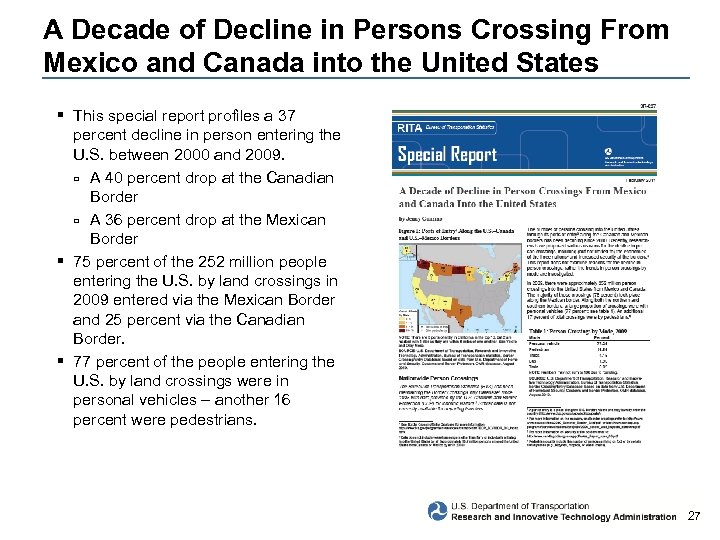 A Decade of Decline in Persons Crossing From Mexico and Canada into the United