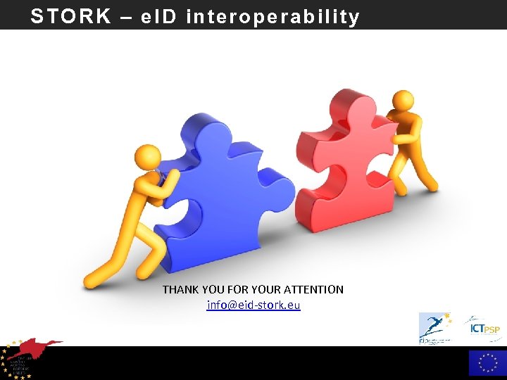 STORK – e. ID interoperability THANK YOU FOR YOUR ATTENTION info@eid-stork. eu 