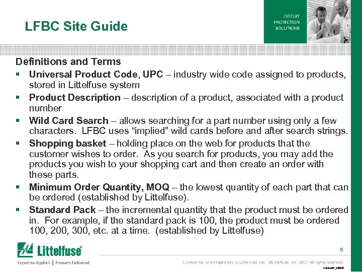 LFBC Site Guide Definitions and Terms § Universal Product Code, UPC – industry wide