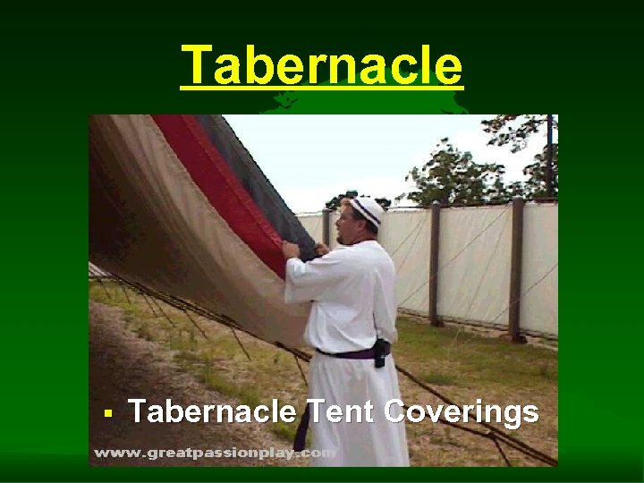 Tabernacle § Tabernacle Tent Coverings 