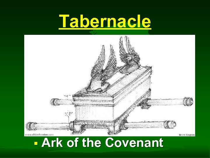 Tabernacle § Ark of the Covenant 