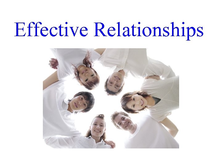 Effective Relationships 