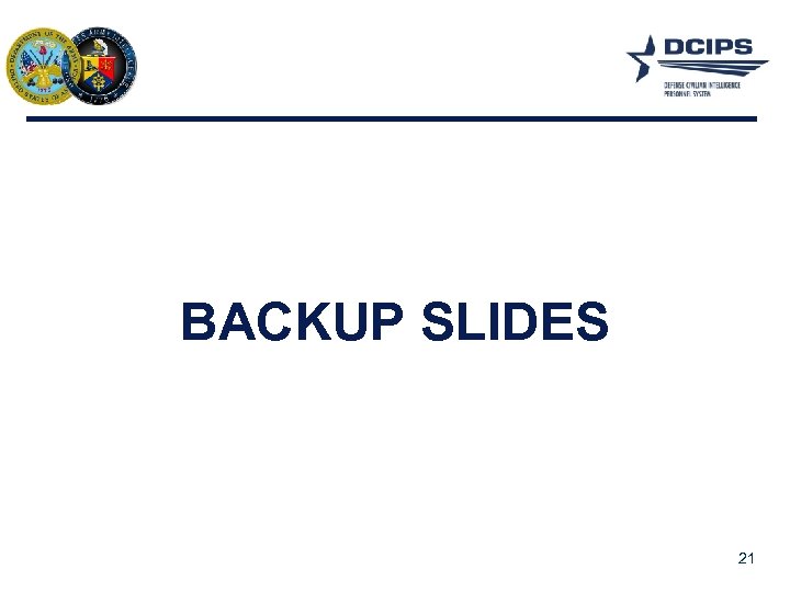 BACKUP SLIDES 21 