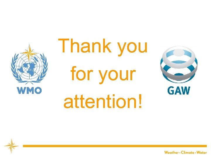 Thank you for your attention! 