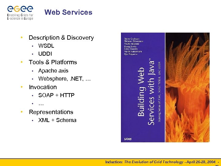 Web Services • Description & Discovery WSDL • UDDI • • Tools & Platforms