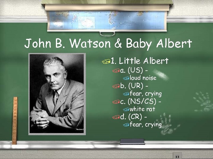 John B. Watson & Baby Albert /1. Little Albert /a. (US) - /b. (UR)