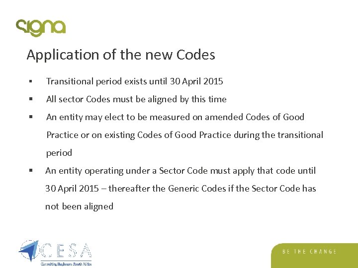 Amended B-BBEE Codes Of Good Practice A Strategy