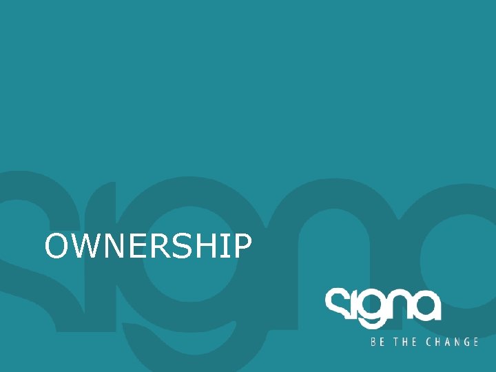 OWNERSHIP 