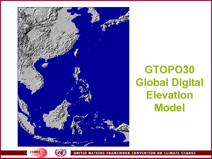 GTOPO 30 Global Digital Elevation Model 