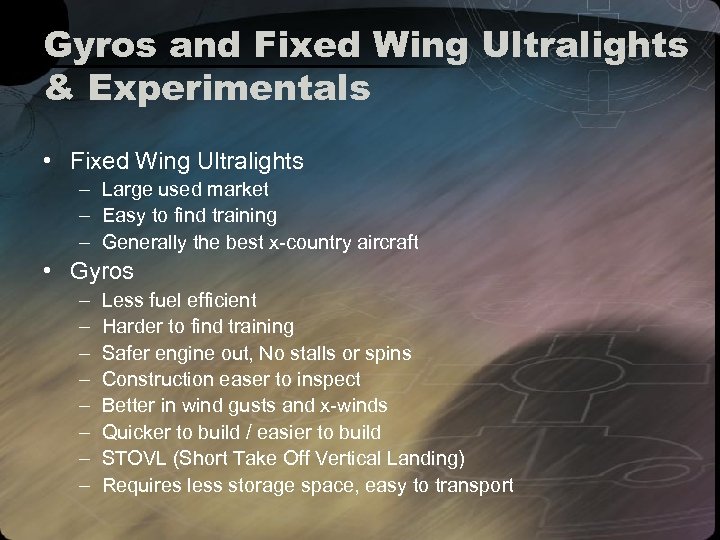 Gyros and Fixed Wing Ultralights & Experimentals • Fixed Wing Ultralights – Large used