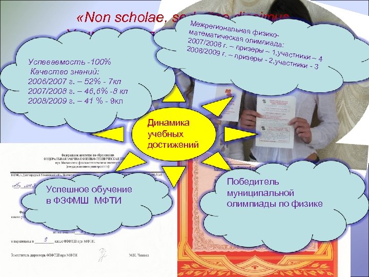  «Non scholae, sed еvitae discimus. М жреги он математ альная физико ч кая