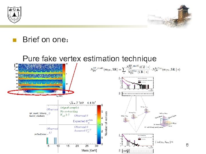 n Brief on one： Pure fake vertex estimation technique 8 