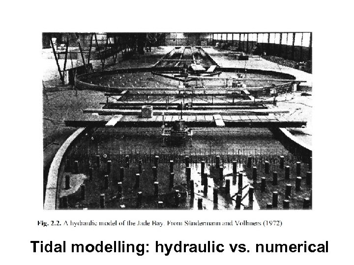 Tidal modelling: hydraulic vs. numerical 