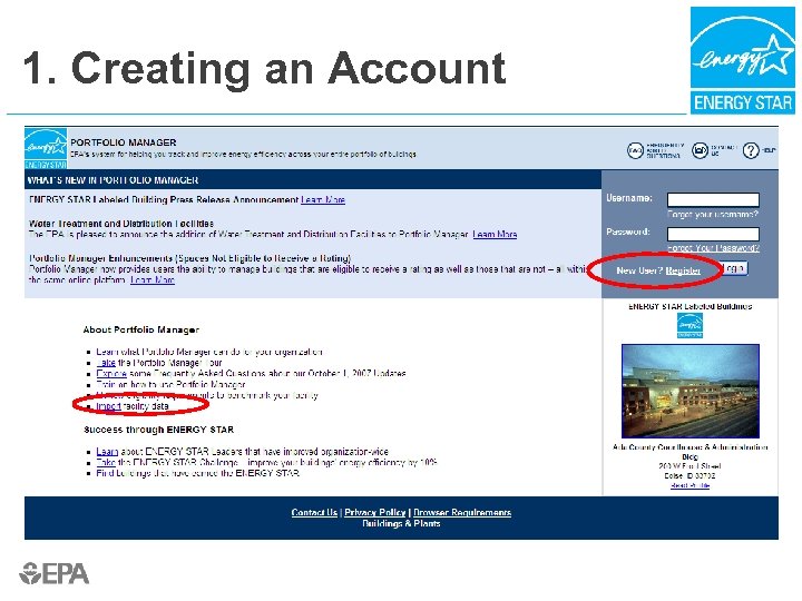 1. Creating an Account 
