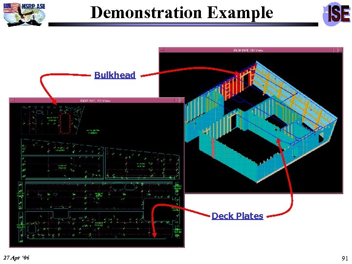Demonstration Example Bulkhead Deck Plates 27 Apr ‘ 06 91 
