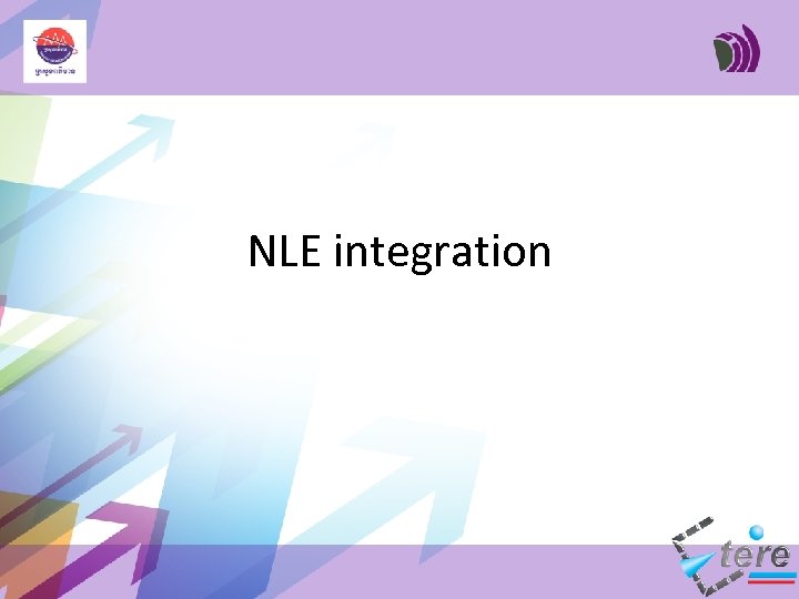 NLE integration 