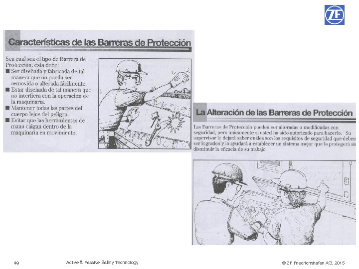 Sistemas de Seguridad 49 © TRW Automotive 2012 Active & Passive Safety Technology ©