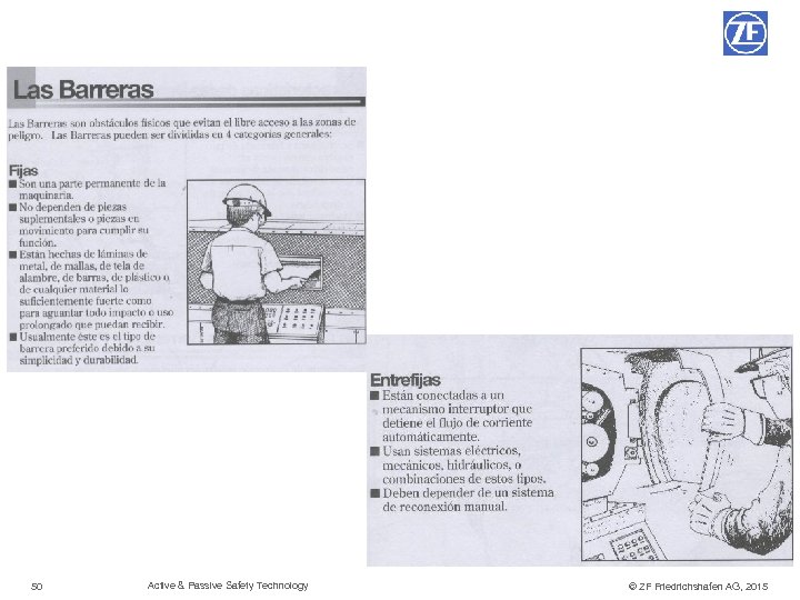 Sistemas de Seguridad 50 © TRW Automotive 2012 Active & Passive Safety Technology ©