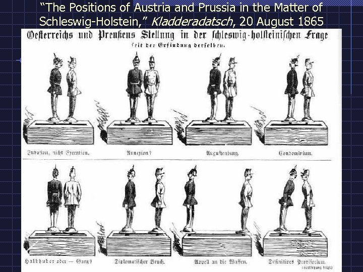 “The Positions of Austria and Prussia in the Matter of Schleswig-Holstein, ” Kladderadatsch, 20