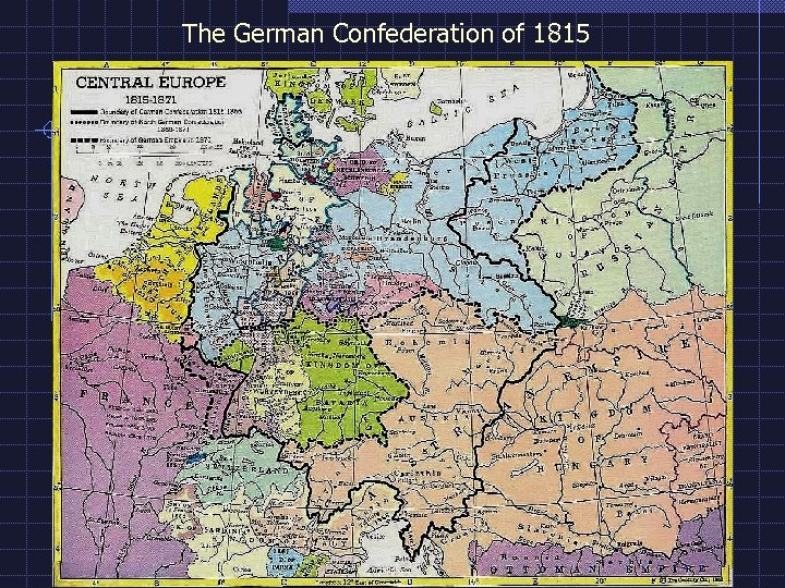 The German Confederation of 1815 