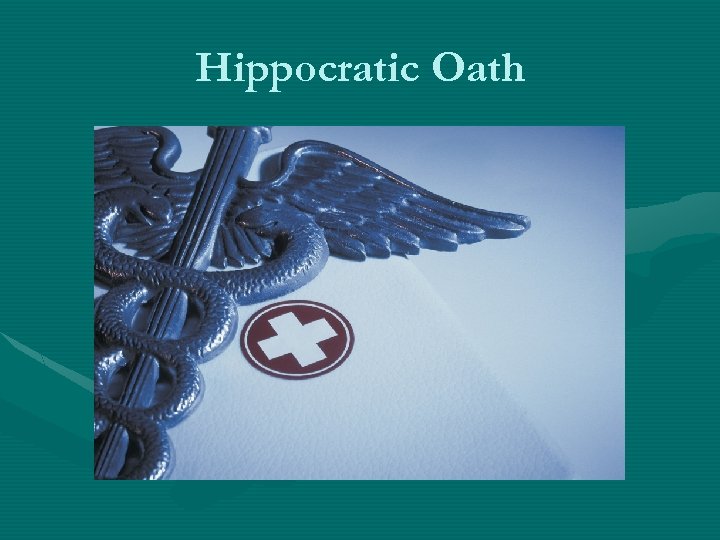Hippocratic Oath 