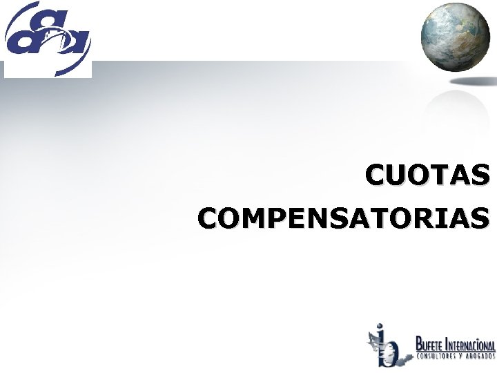 CUOTAS COMPENSATORIAS 