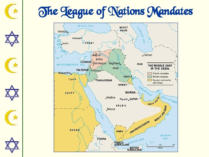 The League of Nations Mandates 