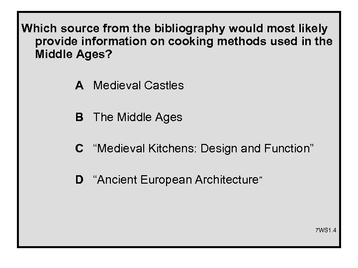 Which source from the bibliography would most likely provide information on cooking methods used