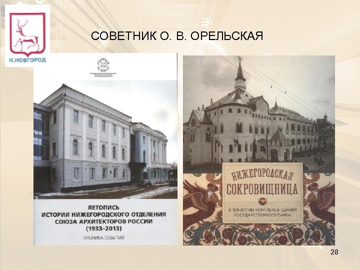 СОВЕТНИК О. В. ОРЕЛЬСКАЯ 28 