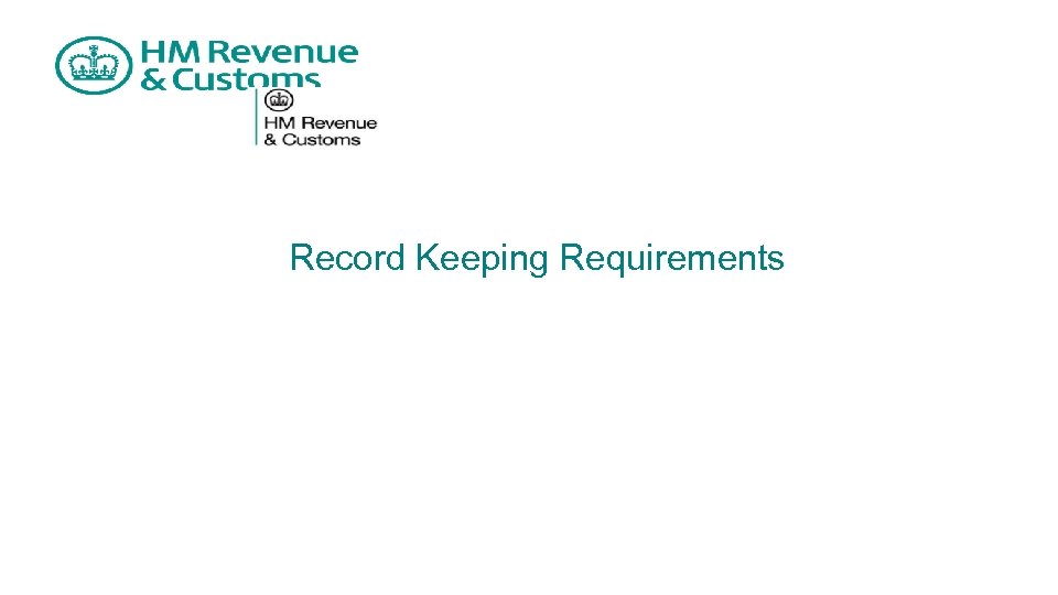 Record Keeping Requirements 