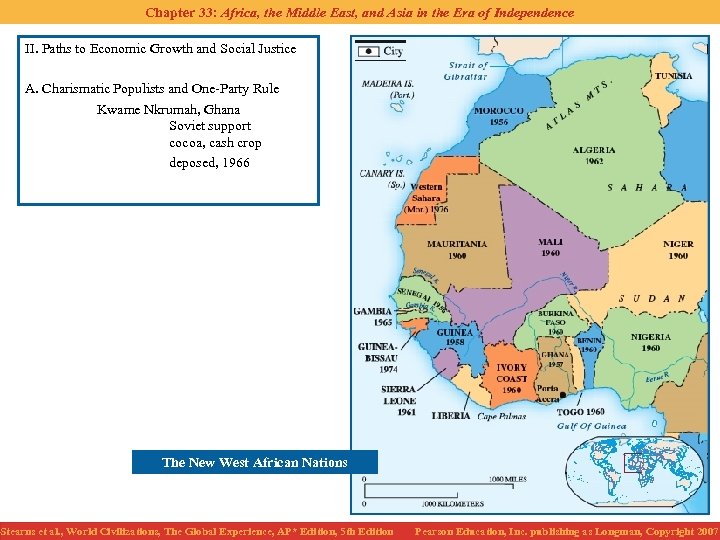 Chapter 33: Africa, the Middle East, and Asia in the Era of Independence II.