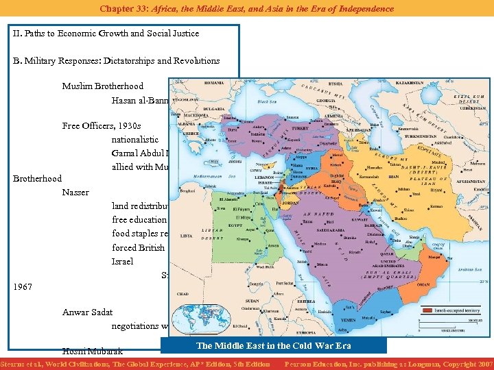 Chapter 33: Africa, the Middle East, and Asia in the Era of Independence II.