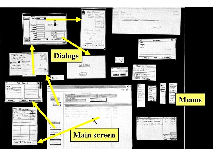 Static Low-fidelity prototype #2 