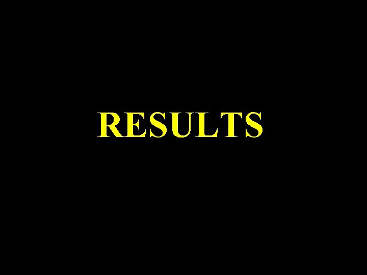 RESULTS 