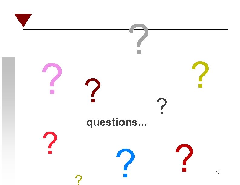 ? ? questions. . . ? ? ? ? 49 