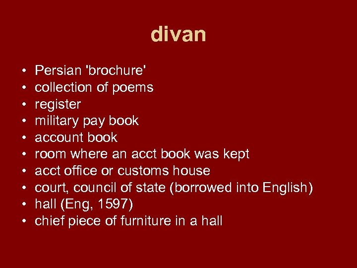 divan • • • Persian 'brochure' collection of poems register military pay book account