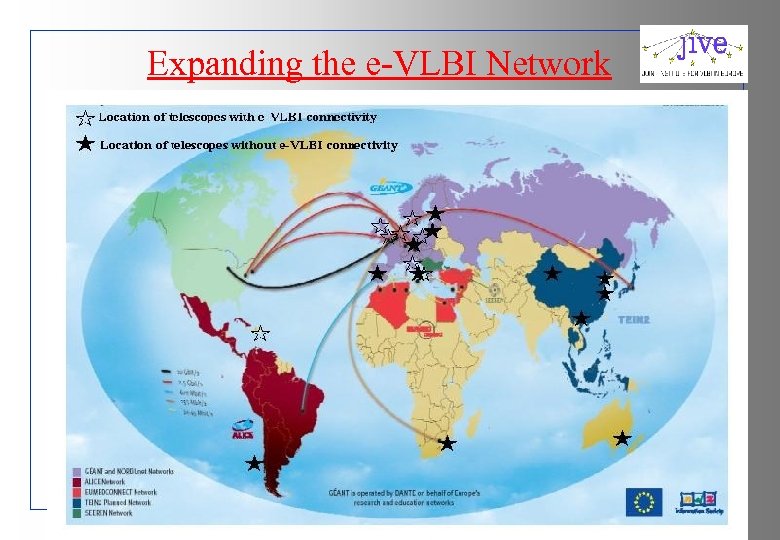 Expanding the e-VLBI Network Next Gen. Correlator Workshop, Groningen, June 2006, A. Szomoru, JIVE