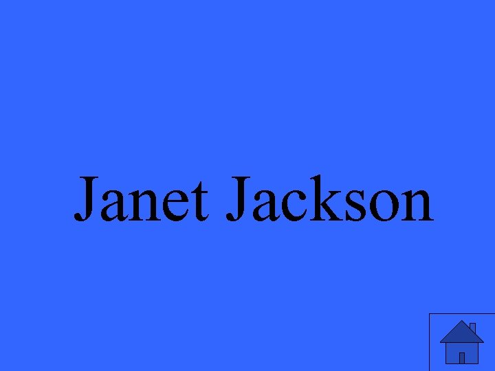Janet Jackson 