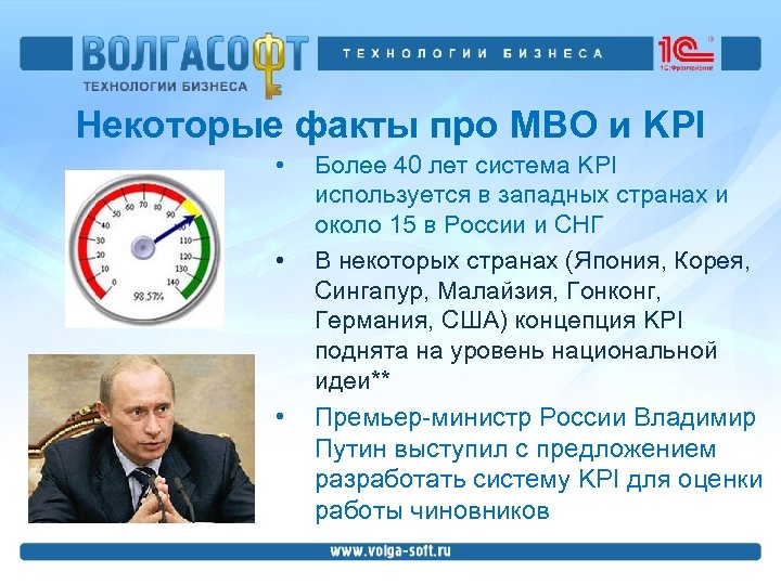 Некоторые факты про MBO и KPI • • • Более 40 лет система KPI