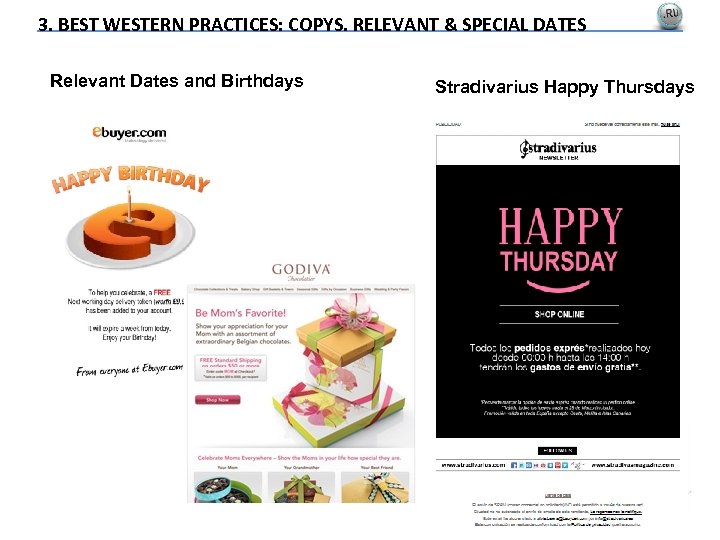 3. BEST WESTERN PRACTICES: COPYS. RELEVANT & SPECIAL DATES Relevant Dates and Birthdays Stradivarius