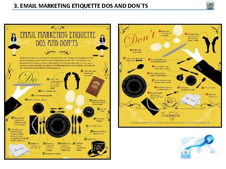 3. EMAIL MARKETING ETIQUETTE DOS AND DON´TS 