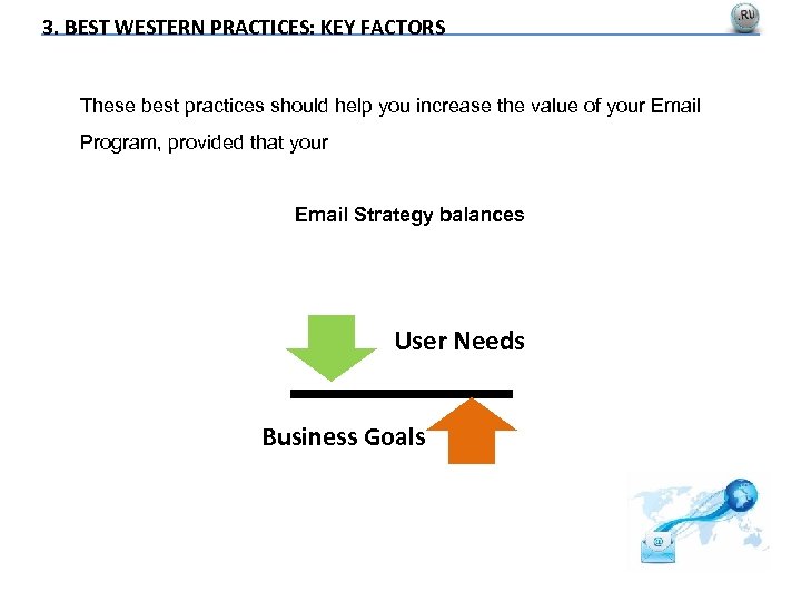 3. BEST WESTERN PRACTICES: KEY FACTORS These best practices should help you increase the