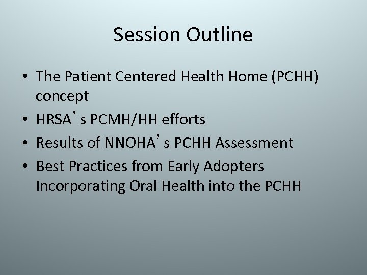 The Patient Centered Health Home Is There A