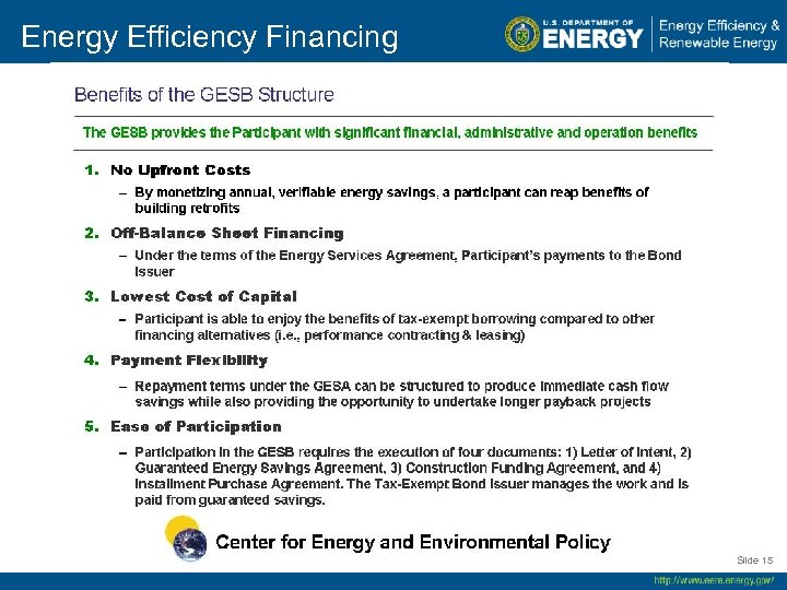 Energy Efficiency Financing Slide 15 