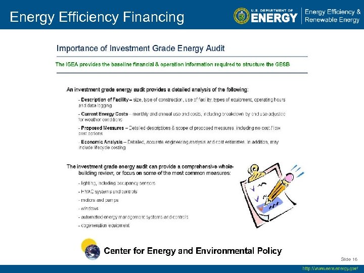 Energy Efficiency Financing Slide 16 
