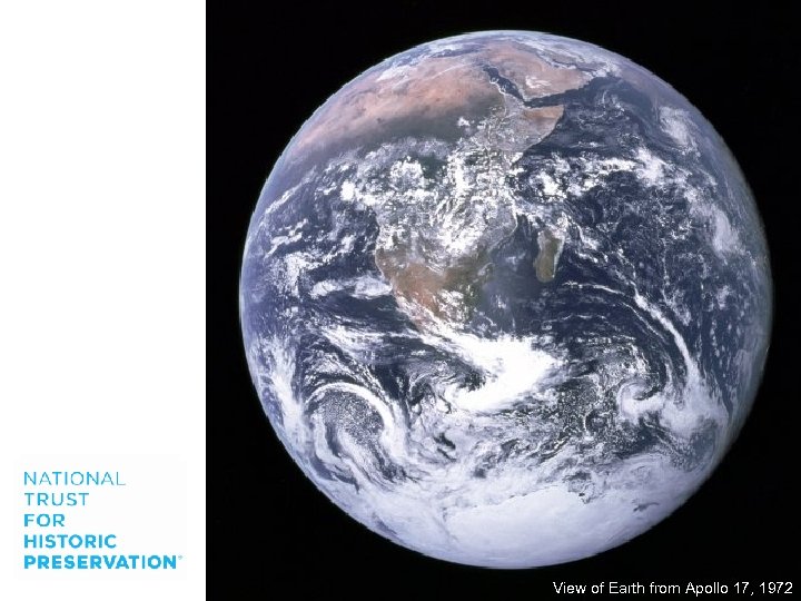 View of Earth from Apollo 17, 1972 