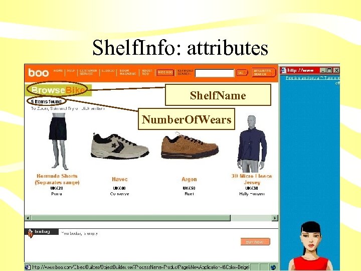 Shelf. Info: attributes Shelf. Name Number. Of. Wears 