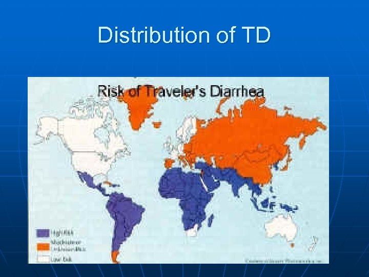 Distribution of TD 