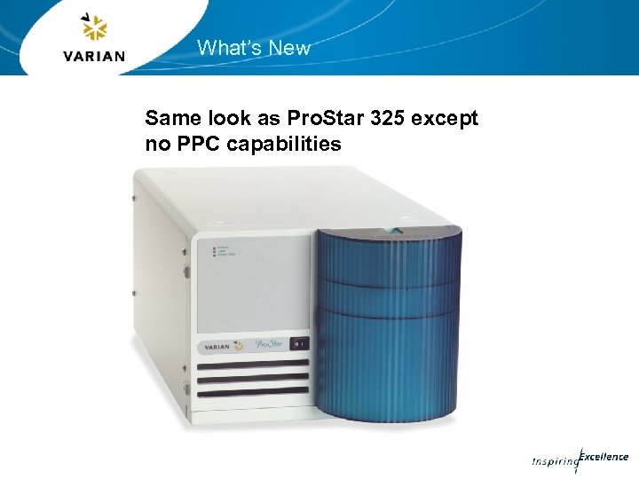 What’s New Same look as Pro. Star 325 except no PPC capabilities 