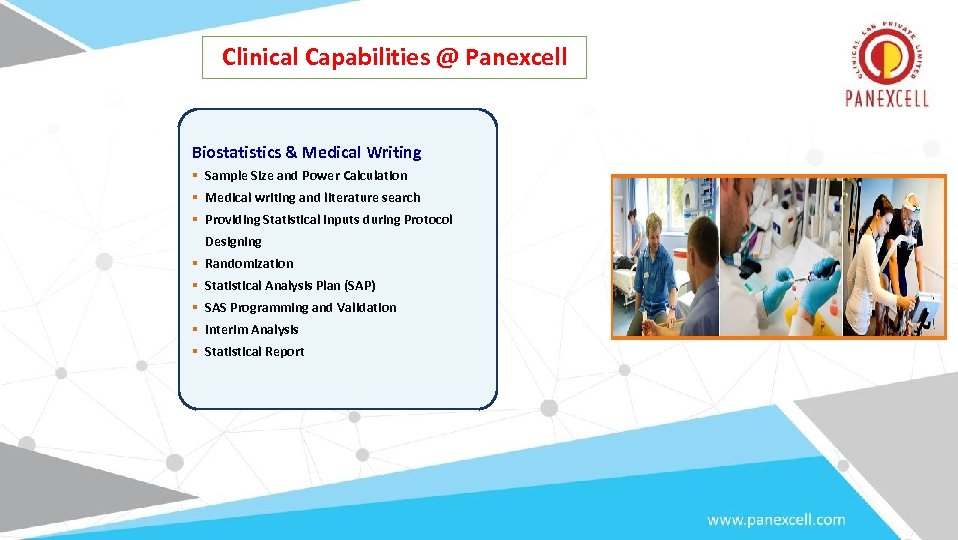 Clinical Capabilities @ Panexcell Biostatistics & Medical Writing § Sample Size and Power Calculation